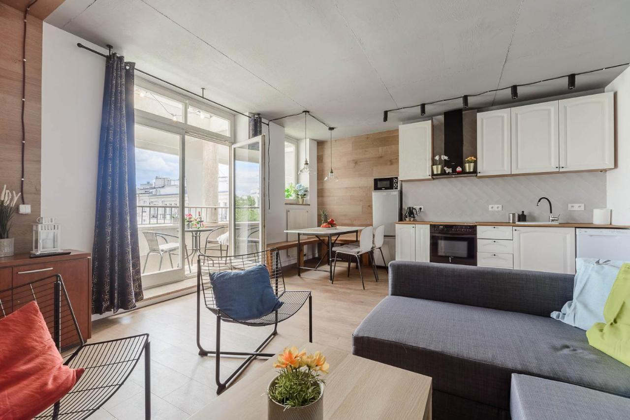 Stylish Apartment In The City Center Of Warschau Buitenkant foto