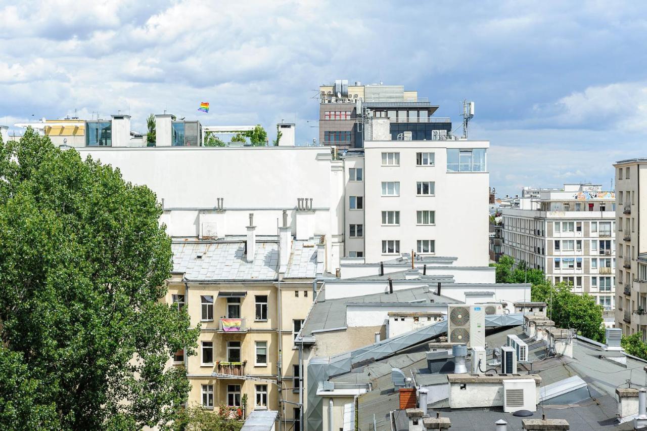 Stylish Apartment In The City Center Of Warschau Buitenkant foto